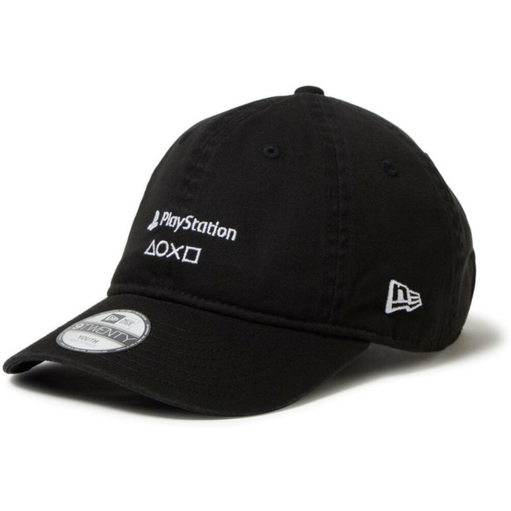 【ニューエラ　キッズ/NEW ERA KIDS/帽子】 YOUTH 9TWENTY PlayStation LOCK UP CAP1 ブラック