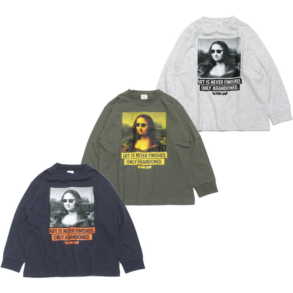 【キッズ THE PARK SHOP 子供服 ザ・パークショップ こども服 ジュニア】 MONA LISA COLLAGE ロングスリーブ