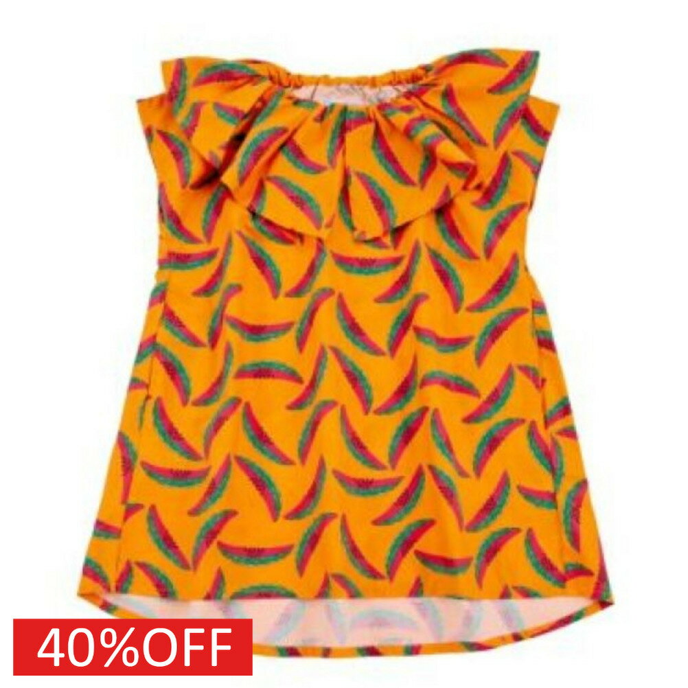 Rakuten - 【オーシャンアンドグラウンド/子供服/ベビー/キッズ/ジュニア/ocean＆ground】 セール 【40%OFF】 アイランドワンピース オレンジ(OR)