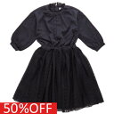 【オーシャンアンドグラウンド/子供服/ベビー/キッズ/ジュニア/ocean&amp;ground】 セール 【50%OFF】 あす楽 セレモニーワンピース ブラック(BK)