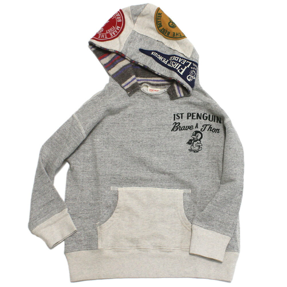 【デニム＆ダンガリー DENIM DUNGAREE デニムダンガリー DD 子供服 親子 】 ウラケ PENNIE ワッペン パ..