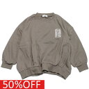 【子供服 アンディニー undeny. キッズ レディース 女の子】 セール 【50%OFF】 TENNISCLUB タックプルオーバー アッシュグレー(AG)