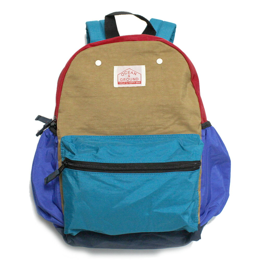 ڥ󥢥ɥ饦/Ҷ/٥ӡ/å/˥/ocean&ground CRAZY DAYPACK ١(BE)