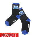 【キッズ エクストララージ XLARGE KIDS 子供服 エックスラージ】 セール 【30%OFF】 OGゴリラクルーソックス クロ(80)