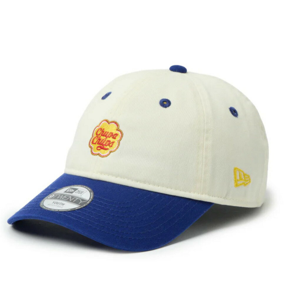 Rakuten - 【ニューエラ　キッズ/NEW ERA KIDS/帽子】 YOUTH 9TWWENTY 2TONE Chupa Chups CAP クロームホワイト×ネイビー