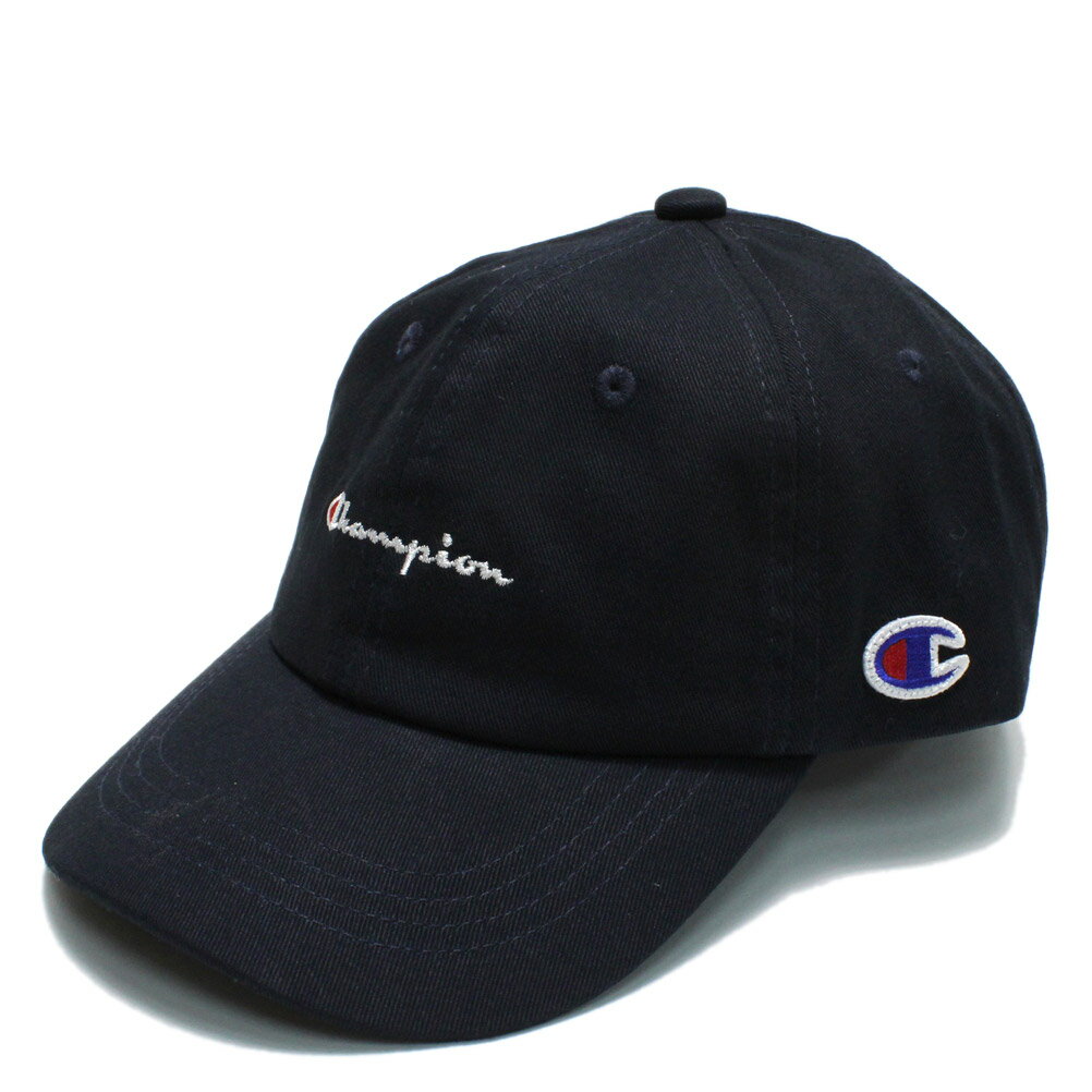 【チャンピオン/キッズ/Champion/子供服】 ツイルミニロゴキャップ ネイビー