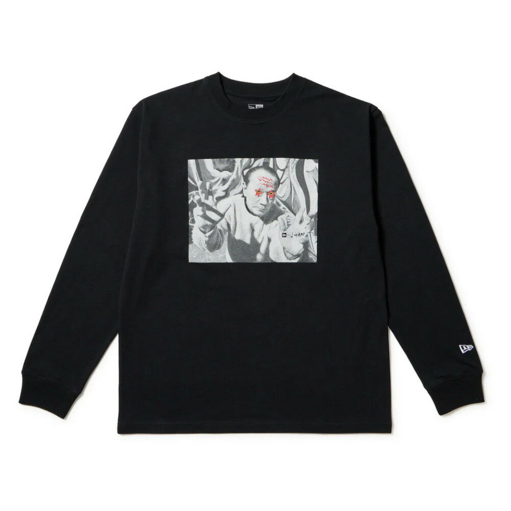 【ニューエラ/メンズ/New Era/帽子/キャップ】 TARO OKAMOTO PHOTO LS CT TEE ブラック