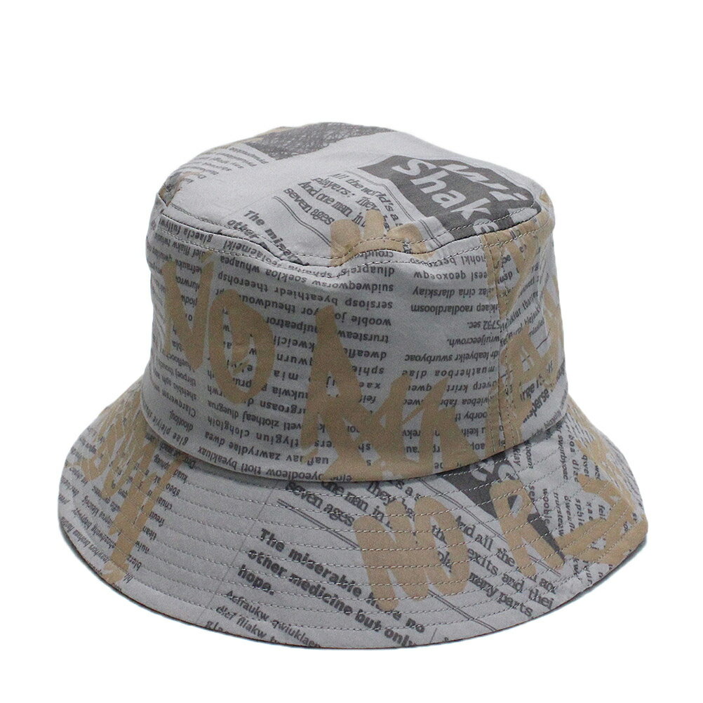 【キッズ THE PARK SHOP 子供服 ザ・パークショップ こども服 ジュニア】 あす楽 NEWS BOY BUCKET HAT グレー