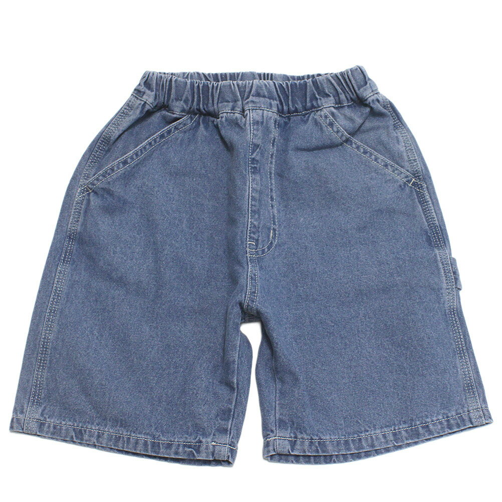 Rakuten - 【オーシャンアンドグラウンド/子供服/ベビー/キッズ/ジュニア/ocean＆ground】 ペインターデニムショーツ ケミカルウォッシュ(CW)