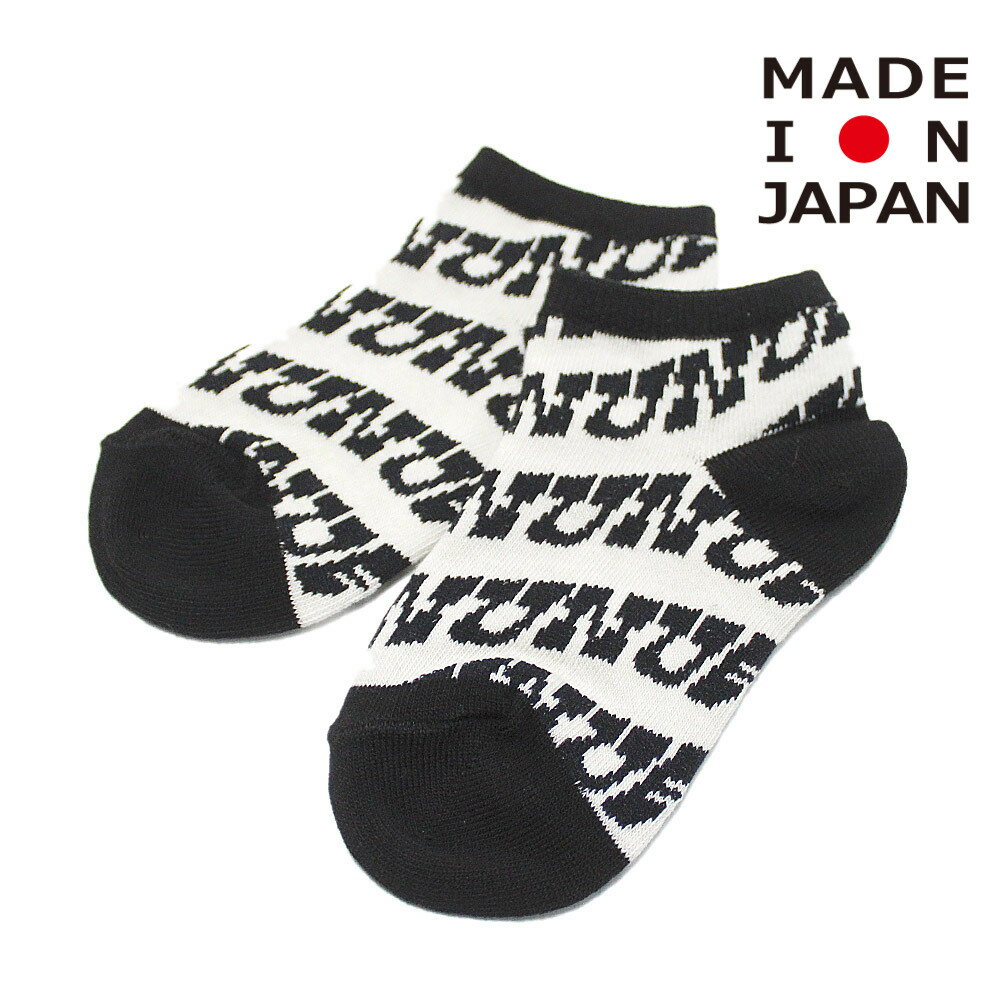 【子供服 キッズ ヌヌフォルム nunuforme キッズ レディース】 nunuformeアンクルソックス ブラック