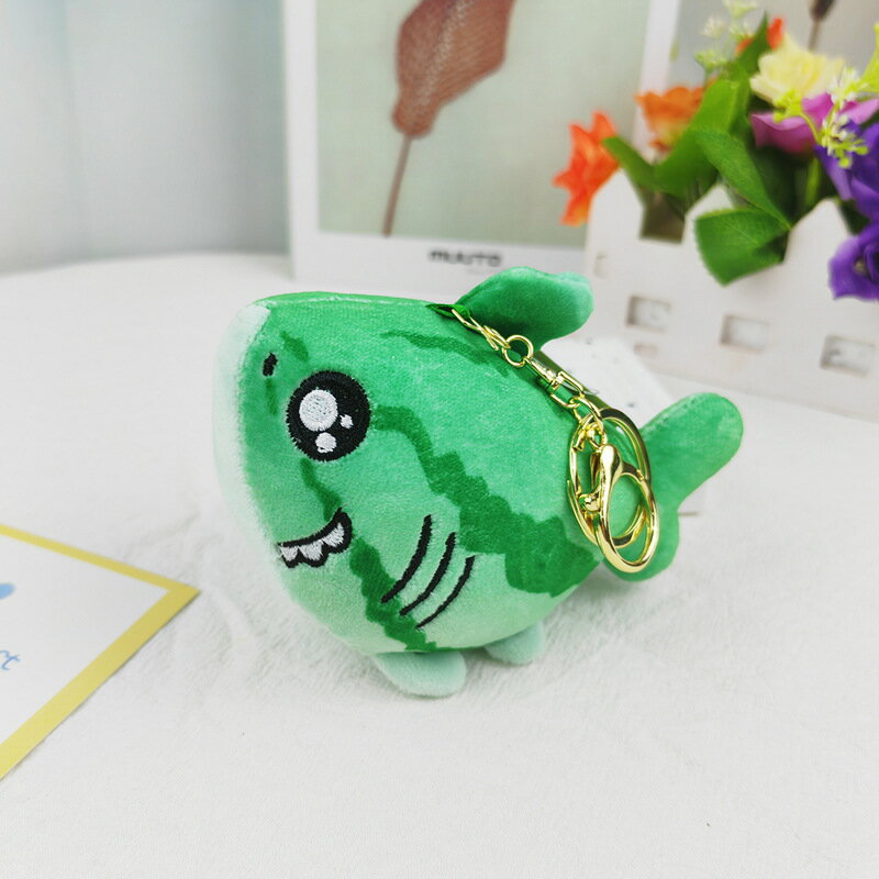 スイカさめモチーフチャーム