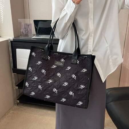 花柄トートバッグ