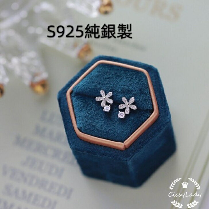 S925 レディース人気ピアス フラワー 植物 ピアス 繊細 大人女子 小さい 小ぶり セカンドピアス 職場アクセサリー