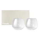 ☆ラッピング無料☆あす楽 Floyd フロイド FUKUROU GLASS フクロウグラス 2PCS SET 2個セット FL11-00602 お祝い 御祝 プレゼント ギフト 結婚祝い 新居祝い 誕生日 クリスマス