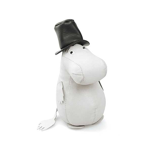 ムーミン 文房具 ムーミン MOOMIN ハイタイド HIGHTIDE レザーペーパーウェイト ムーミンパパ MM077-B 雑貨 ステーショナリー インテリア 日用品 小物北欧 本革 プレゼント かわいい おしゃれ