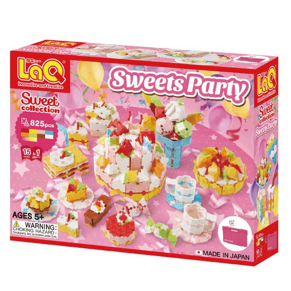 ̵ LaQ 饭塼 Sweet Collection ȥ쥯 Sweets Party ĥѡƥ 825pc...