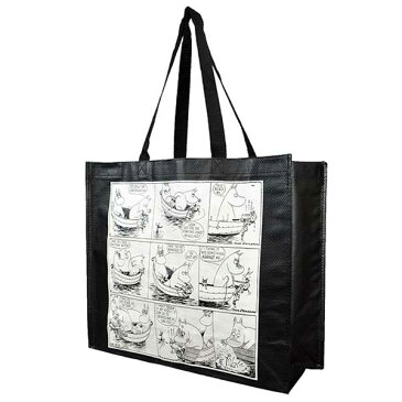 ブルーハウス　Blue House Oy　ムーミン トートバッグ　Moomin　Totebag　モノクロコミック　BLH140003　