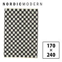 【北欧キャンペーン対象商品】送料無料 カーペット ラグマット ノルディック モダン NORDIC MODERN ヴィブケ クリント ラグ VK-5 VIBEKE KLINT RUG 170×240cm NM-016026-BK/WH