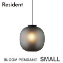 送料無料 ペンダントライト 照明器具 レジデント Resident BLOOM PENDANT SMALL ブラックグラス RE-BLOOM-S-P-BK※納期は受注後お知らせ致します※ご注文後のキャンセル不可