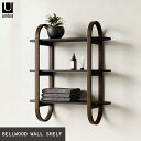 送料無料 壁掛けシェルフ アンブラ umbra ベルウッド ウォールシェルフ BELLWOOD WALL SHELF ブラック/ウォルナット 21016853048【代引き不可】【北海道・沖縄・離島配送不可】【ラッピング不可】