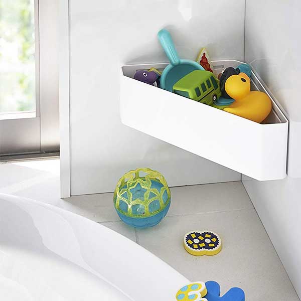 y|Cg5{zR Yamazaki ^[ Tower }Olbg oX[჉bN Magnet Bathroom Corner Toy Rack 04264/04265