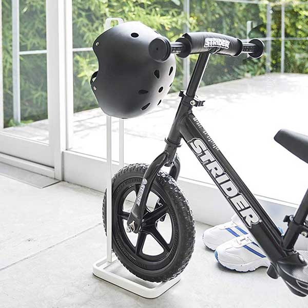 ڥݥ5ܡۻ¶ Yamazaki  Tower ڥʤž  إåȥ Pedal Less Bicycle & Helmet Stand 04340/04341