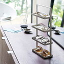 y|Cg5{zR Yamazaki ^[ Tower Kl&ANZT[g[4i Glasses & Accessories Tray zCg ubN 04298 04299