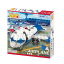 LaQ ラキュー ハマクロンコンストラクター 飛行機 180＋8 pcs 知育玩具 おもちゃ ブロック パズル クリスマス 誕生日 プレゼント 男の子 女の子