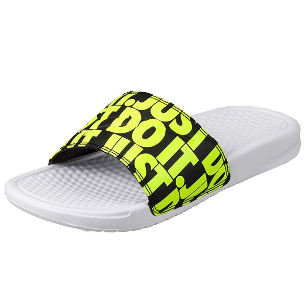 即納 NIKE メンズ BENASSI JDI PRINTベナッシ JDI プリント ロゴ シャワーサンダル No631261-103