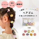 【本日全品ポイント2倍】 ヘアアクセサリー キッズ セット ケース付き ヘアゴム 1000円ポッキリ 10本セット ミニゴム ベビー かわいい おしゃれ 髪留め...