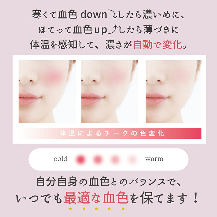 話題商品Kailijumeiカイリジュメイマジカル温感チーククッションチーククッションファンデーションオレンジピンクレッドしっとりウォータークッションパレットお花体温や室温で色が変化特許チークブラシプチプラ
