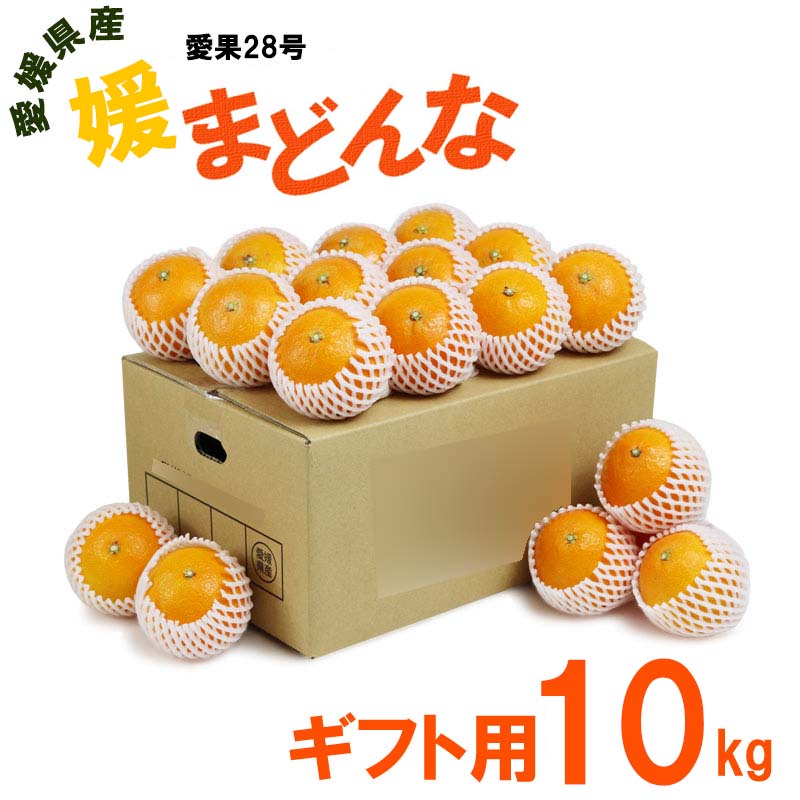 愛媛県産 媛まどんな 贈り物用 10kg 20~44玉 果物 フルーツ お取り寄せ 産地応援 ギフト用 贈答用 愛果..