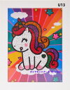 ユニコーン ダイヤモンドアート 人気 キット キャラクター アニメ 20×20cm 絵画 5Dダイヤモンド 刺しゅう キット 額縁無し 手作り DIY 壁装飾 減圧パズル パズルクロスステッチアート 全面貼り付けタイプ 壁面 装飾 キラキラ 丸型