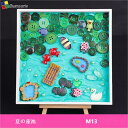 パレット絵 テクスチャーアート モザイク アクセサリー 樹脂DIYクリームテクスチャー DIY Cream Glue & Resin パーツ アクリル絵の具 5...