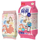 レック(LEC) ディズニー おでかけ用 除菌 ウェット アルコール不使用 25枚入×2個 ( ディズニープリンセス ) 除菌性能試験済み 無添加