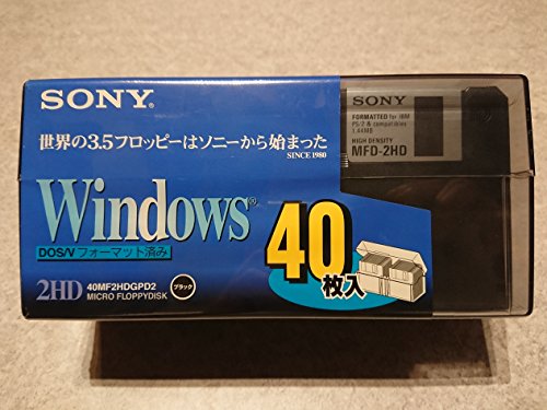 ◆商品名：SONY 40MF2HDGPD2 DOS/V対応 2HD 3.5インチ FD ソニー