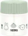サーモス 真空断熱スープジャー 300ml ミッフィー ライトグリーン JBU-302B LTG