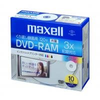 maxell ^p DVD-RAM 120 2-3{Ή CNWFbgv^ΉzCg 10 5mmP[X DRM120PWB.S1P10S A