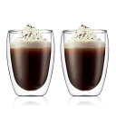 BODUM ボダム PAVINA パヴィーナ ダブルウォール グラス 350ml 2個セット 【正規品】 4559-10J