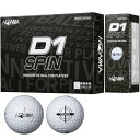 本間ゴルフ HONMA ボール D1 SPIN ボール 1ダース(12個入り)