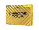 キャロウェイ(Callaway) ゴルフボール CHROME TOUR 24 1ダース(12個入り) 4ピース