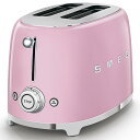 トースター スメッグSMEG ポップアップトースター ピンクTSF01PKJP おしゃれ デザイン家電 スタイリッシュ イタリア キッチン家電 かわいい インテリア レトロ ポップアップ パン焼き トースター パン焼き機 パン焼き器 2