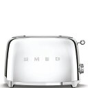 あす楽 トースター スメッグSMEG ポップアップトースター シルバー TSF01SSJP おしゃれ デザイン家電 スタイリッシュ イタリア キッチン家電 かわいい インテリア レトロ ポップアップ パン焼き トースター パン焼き機 パン焼き器 メタリック クローム