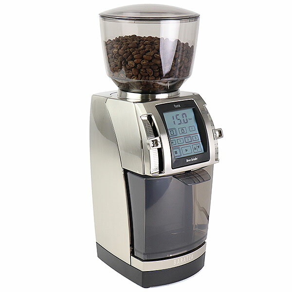 電動コーヒーミル バラッツァ BARATZA 業務用コーヒーグラインダー FORTE BG フォルテBG 260段階 スケール内蔵　重量またはタイマー設定 スペシャルティーコーヒー 正規輸入品 グラインダー 電動ミル 小型 コンパクト 業務用コーヒーミル ドリップコーヒー用 本格