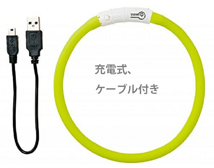 [Civil Life] 犬 光る首輪 点灯 首輪 光る 犬 首輪 光る led 首輪 光る USB充電式 LED光る首輪 LEDライト首輪 散歩 防水 猫 ワンちゃんの安全対策 サイズ調整可 発光首輪 事故防止 ペット用 小型犬/中型犬/大型犬 レインボー 母の日 早割 花以外