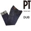 残り僅か【在庫一掃セール】PT TORINO DENIM DUB ストレッチデニム ネイビー インディゴ C5GJ05B30STY KU14 INDIGOSPECIAL 大きいサイズ有 コットン NAVY ピーティートリノ デニム ターンナップ 裾ダブル 31 34