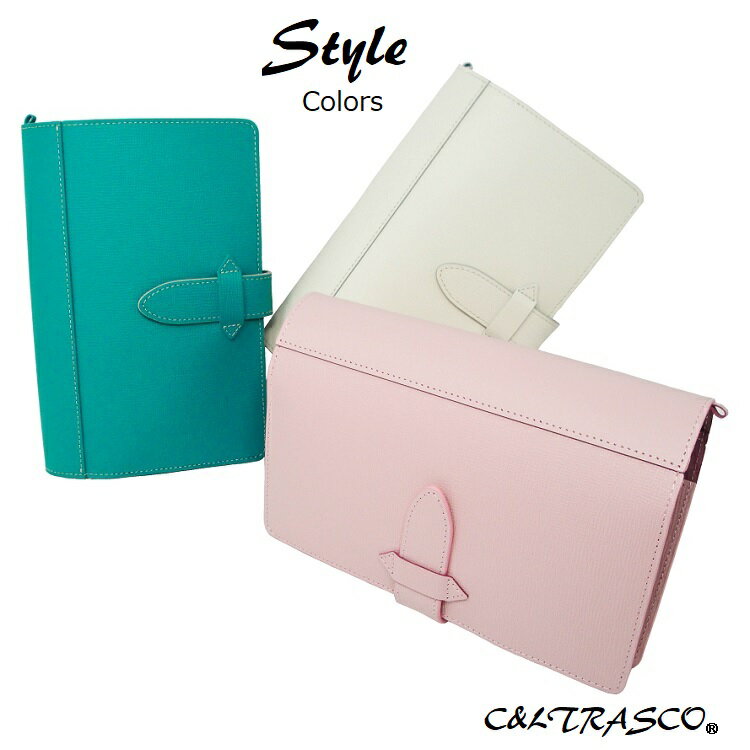 手帳カバー A5 革 ほぼ日手帳カバー カズン シボ柄レザー【Styleシリーズ Colors】革栞付 全3色