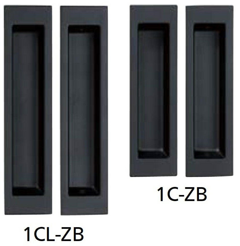 Other - 引戸錠 ZB タイプ：空錠引手 / 1セット 1CLW-ZB 対応扉厚：33～38 19411836 川口技研