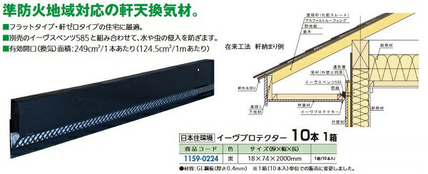 樂天商城 - リフォーム用品 日本住環境 (オ得)イーヴプロテクター ブラック 10本入 11590224