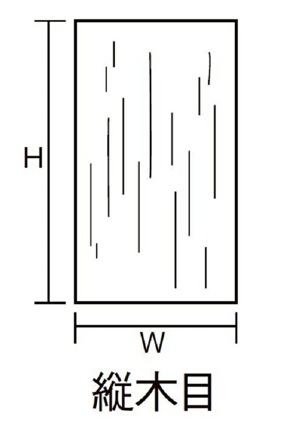 面材 / ラシッサD用 縦木目 W：1,220mm × H：2,440mm 2枚入り □-1224-MACP 補修用 LIXIL リクシル TOSTEM トステム